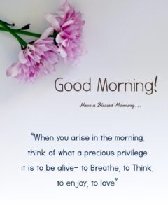 Image Good Morning Quote 240x300